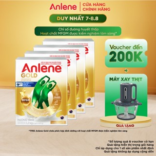 Combo 4 hộp Sữa Bột Anlene Gold Hương Vani 1.2kg