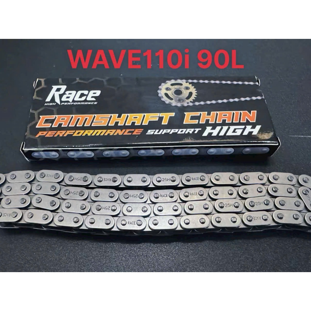Sên Cam Mắt Bầu độ cho WAVE1110i RSX110 S110 A110 Blade110 / WAVE110 máy đầu vuông - 90L RACE
