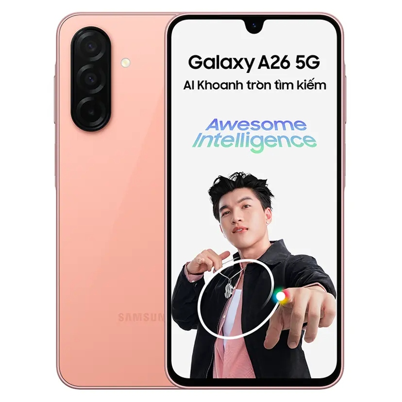 [Kích hoạt BH 01/05/2026] Điện thoại Samsung Galaxy A26 5G 8GB 128GB | BigBuy360 - bigbuy360.vn