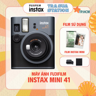 Instax Mini 41- Mini 40 - Máy ảnh lấy ngay Fujifilm Chính hãng - Bảo hành chính hãng 1 năm