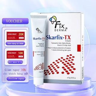  Kem dưỡng Fixderma Skarfix TX Cream mờ thâm. nám tàn nhang 15ml 