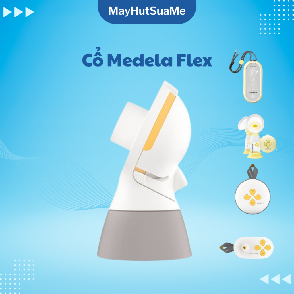 Cổ nối Medela Flex - dùng cho máy hút sữa Medela Freestyle Flex, Swing Maxi 2.0, Swing Maxi Flex, Ma
