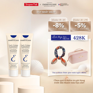 Combo 2 Kem Dưỡng Ẩm Phục Hồi Embryolisse Lait Creme Concentre 30ml
