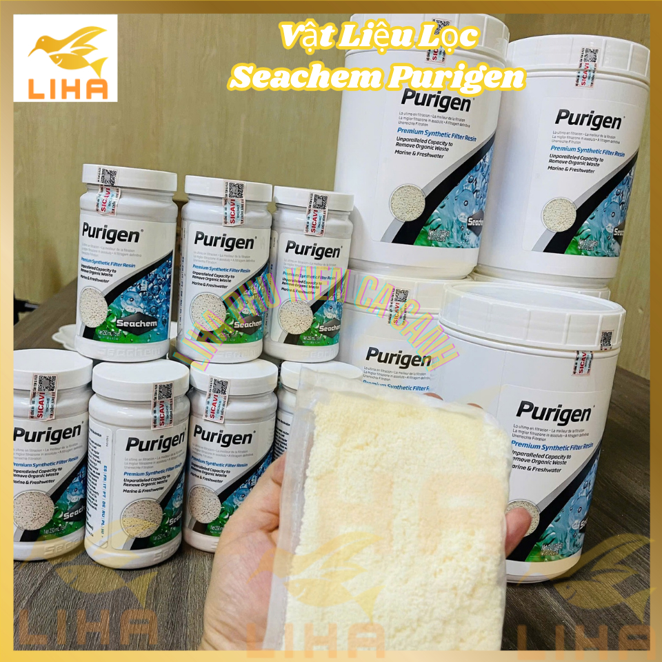 Seachem Purigen - Vật Liệu Lọc Giúp Hấp Thụ Tạp Chất, Làm Trong Nước