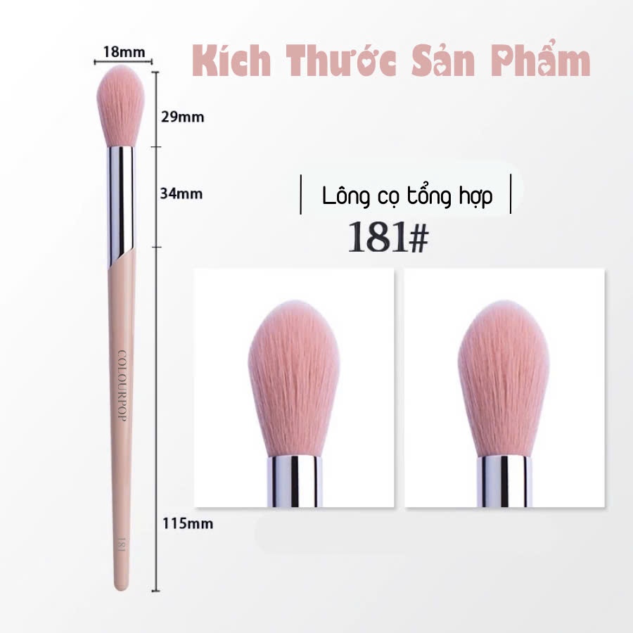 Cọ Trang Điểm Nhấn Phấn Highlight - Cọ Setting Phấn COLOURPOP Highlight Setting Brush C181