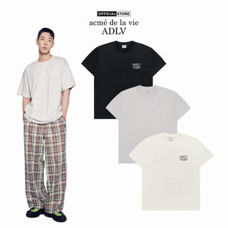 Áo Thun ADLV DOODLE FUZZY RABBIT dáng oversized màu đen/kem/xám - Hàng chính hãng