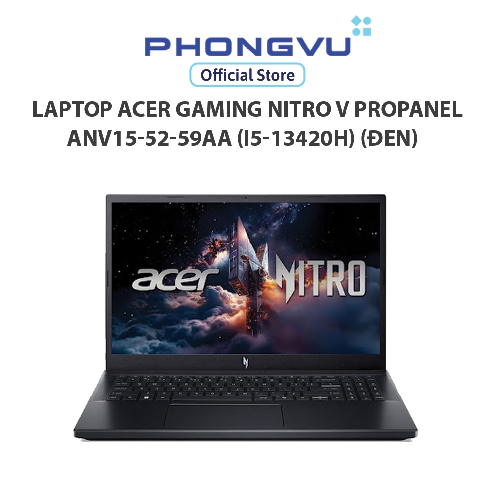 Máy tính xách tay/ Laptop Acer Gaming Nitro V ProPanel ANV15-52-59AA (i5-13420H) - Bảo hành 24 tháng