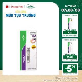 Bấm Móng Tay Chân Thép Không Gỉ KỀM NGHĨA B.904 - Lưỡi Cong (Loại Nhỏ)