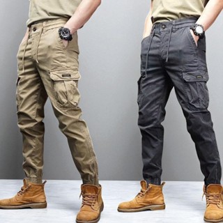 Quần Jogger Kaki - JG3 Jogger Cao Cấp Thiết Kế Túi Hộp Cạp Chun Bo Gấu MQ LUXURY 68