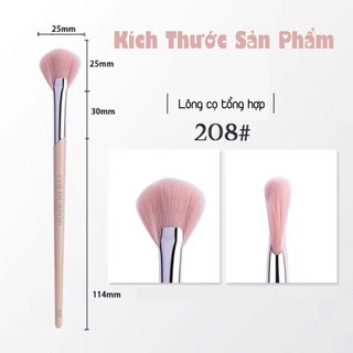 Cọ trang điểm highlight dạng quạt COLOURPOP Fan Highlight Brush C208