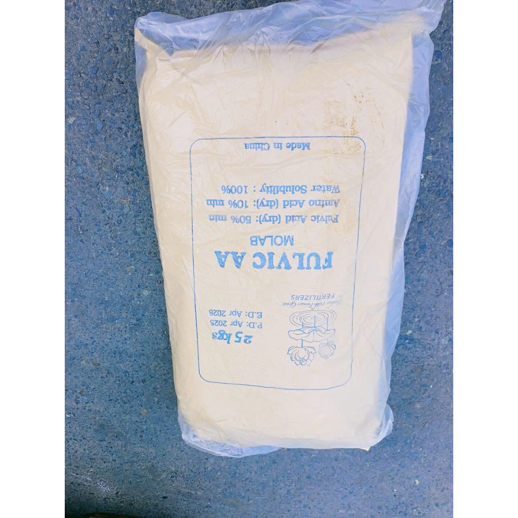 acid fulvic AA - đặc biệt amino -fulvic -Kali bao 25kg