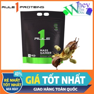 Sữa Tăng Cân Rule 1 Mass Gainer 12lbs vị CHOCO PEANUT – Dinh Dưỡng Hoàn Hảo Cho Người Khó Tăng Ký