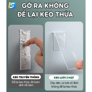  Băng keo nano lưới thủy tinh siêu dính bản 3cm Băng keo nano trong suốt sợi thủy tinh 
