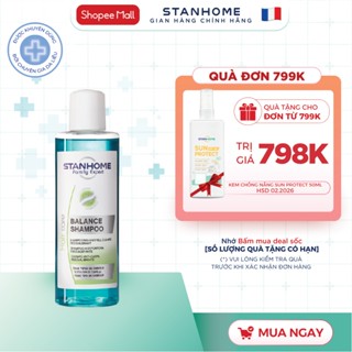 Dầu gội giảm ngứa loại bỏ gàu Stanhome balance shampoo 200ml