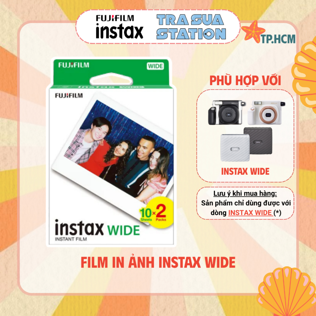 FILM INSTAX WIDE Fujifilm - Chính hãng