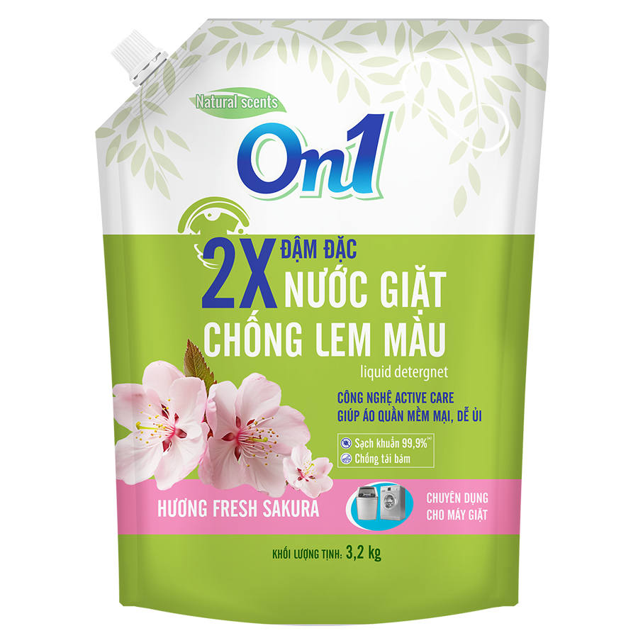 Nước giặt xả cao cấp On1 3.2kg/3.3KG