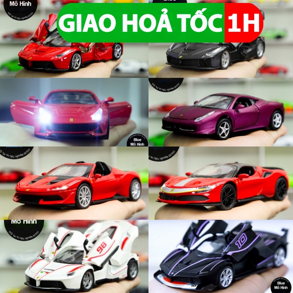 Mô hình xe Ferrari LaFerrari SF90 J50 1:32