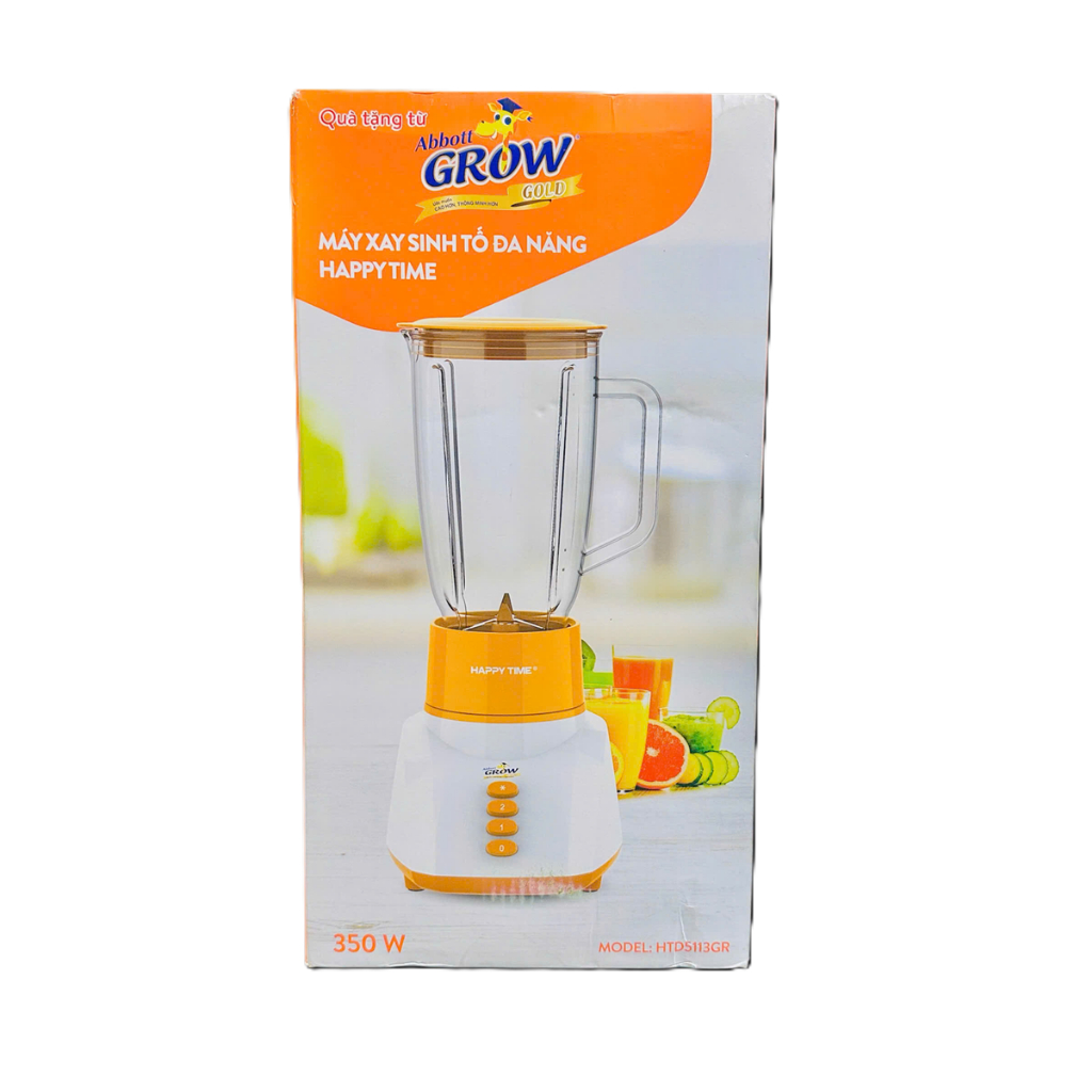 Máy xay sinh tố Happy Time Blender HTD5113G/HTD5113GR - Quà tặng từ sữa Abbott