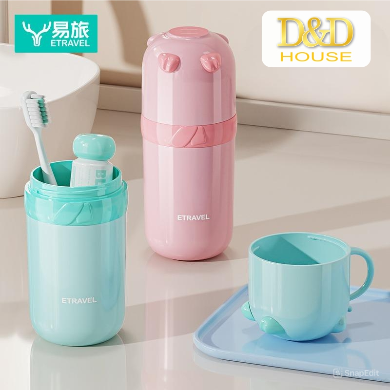 Hộp tiện ích du lịch ETRAVEL dành cho trẻ em -5- đựng bàn chải, kem đánh răng, khăn mặt