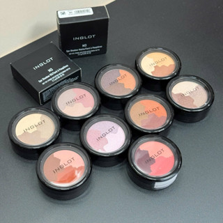  Bảng phấn mắt 3 ô Inglot M3 Eye Shadow đa hiệu ứng Matte – Pearl – Shine 2.2g chuẩn Âu Mỹ lên màu siêu mịn 