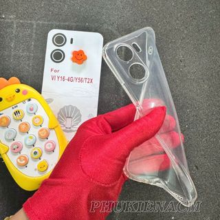 ỐP LƯNG DẺO TRONG TỐT VIỀN CHỐNG TRƠN VIVO Y16 4G / Y02s 4G