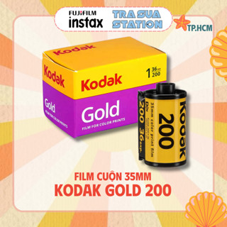  KODAK GOLD 200-36exp ISO 200 date xa - Film 35mm hộp lẻ 1 cuộn Film 