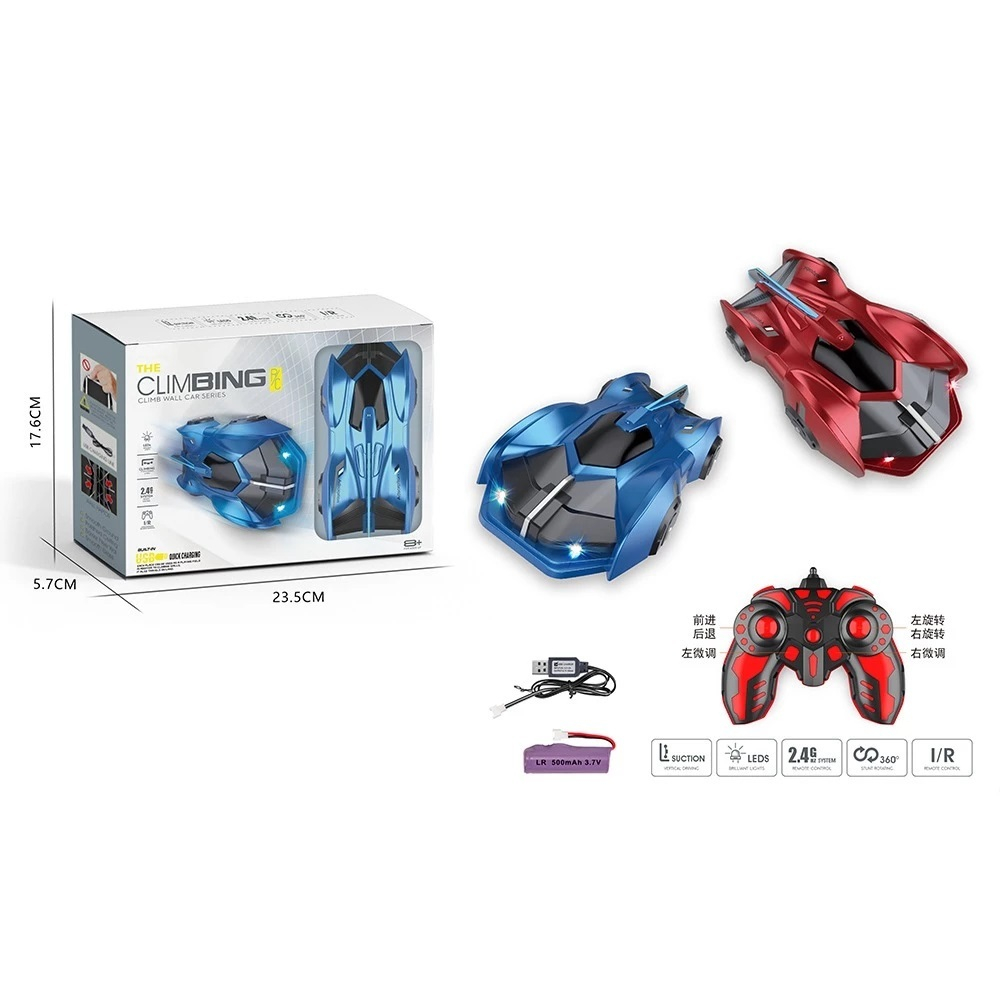 Đồ Chơi Xe điều khiển LEO TƯỜNG xoay 360 độ - quà tặng cho bé trai năng động