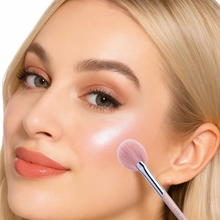 COLOURPOP Cọ trang điểm hình quạt tròn Cọ highlight tán phấn lông cọ mềm mại Fan Highlight C207