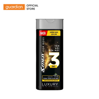 [HÀNG TẶNG KHÔNG BÁN] Tắm Gội Rửa Mặt 3in1 XMen for Boss Luxury 150g
