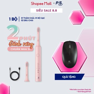 Bộ bàn Chải Điện P/S Sonic Expert Chuyên Gia Sóng Âm - Công Nghệ Sóng Âm, Chải Sạch Mảng Bám Tới 8X