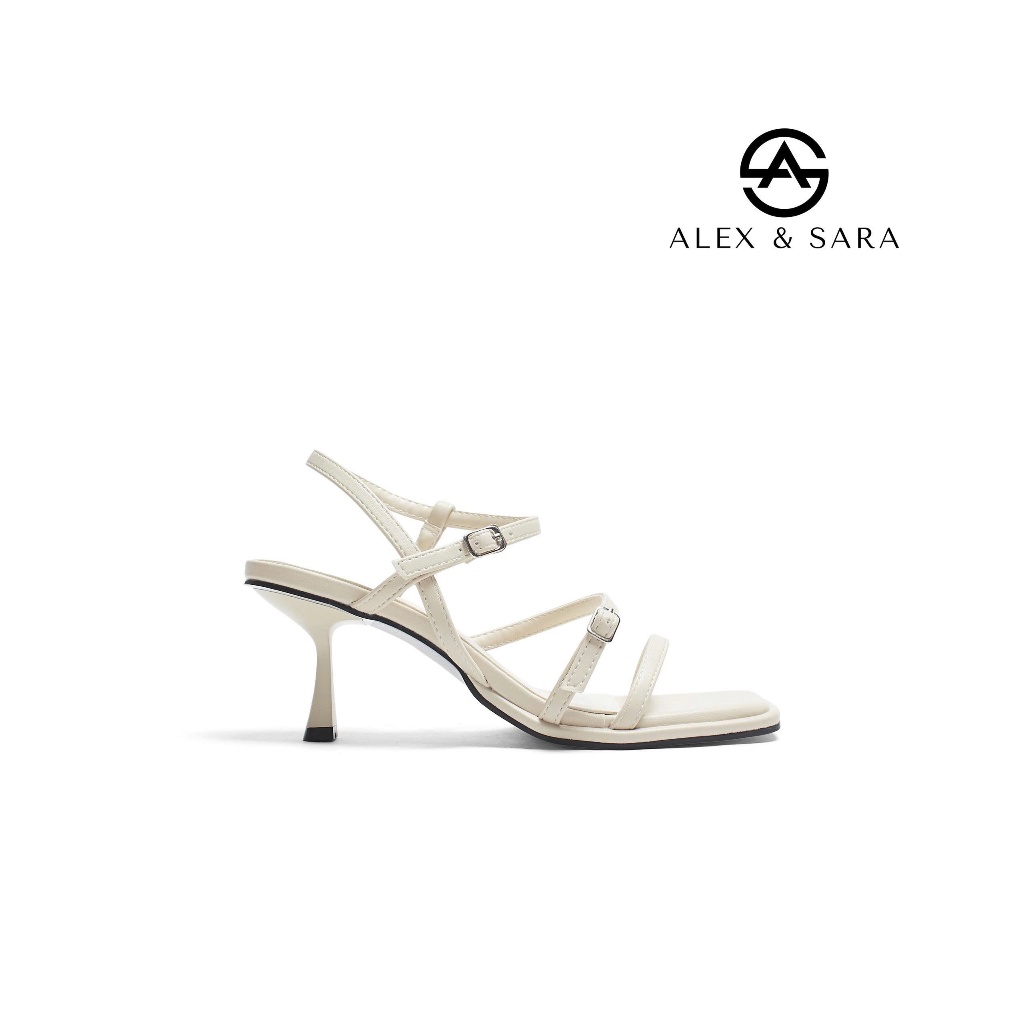 LT106 - Sandal nữ Alex & Sara gót nhọn quyến rũ thiết kế tối giản