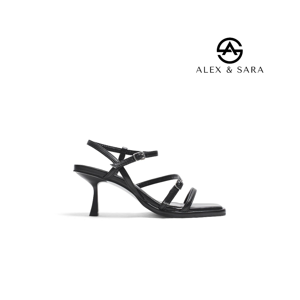 LT106 - Sandal nữ Alex & Sara gót nhọn quyến rũ thiết kế tối giản
