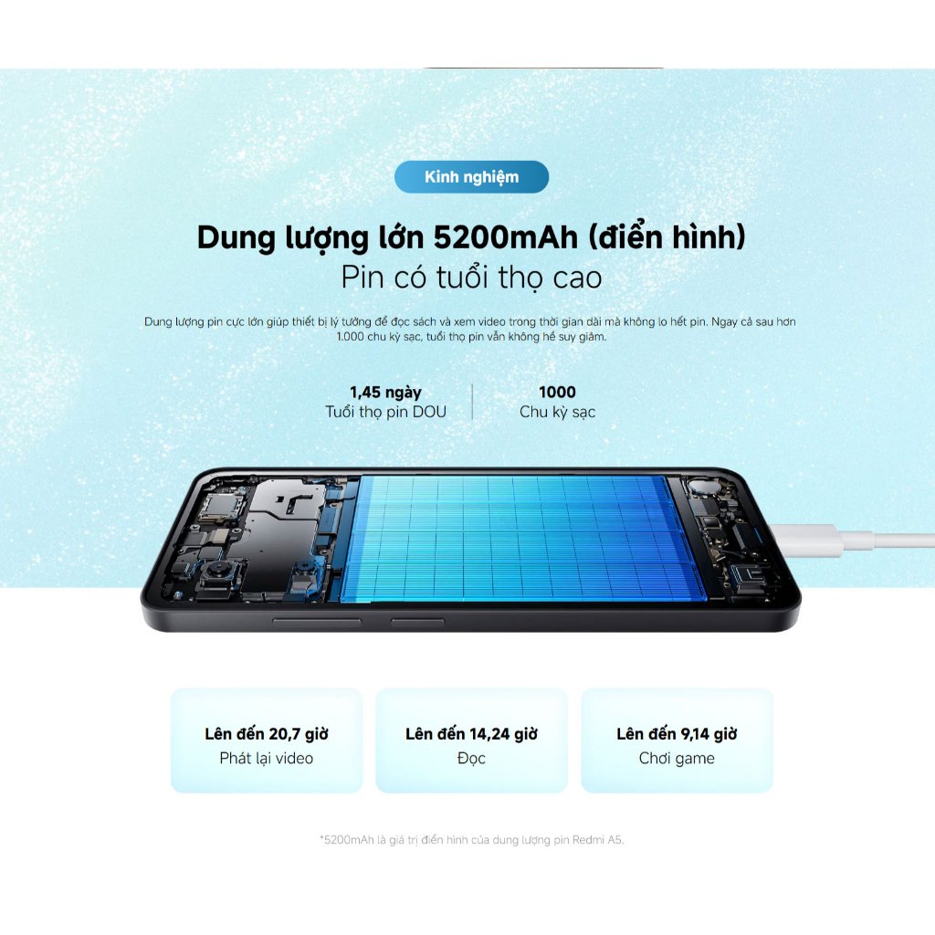 Điện Thoại Xiaomi Redmi A5 3GB 64GB Chính Hãng BH 18 Tháng | BigBuy360 - bigbuy360.vn