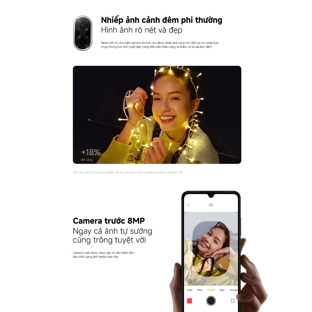 Điện Thoại Xiaomi Redmi A5 3GB 64GB Chính Hãng BH 18 Tháng | BigBuy360 - bigbuy360.vn