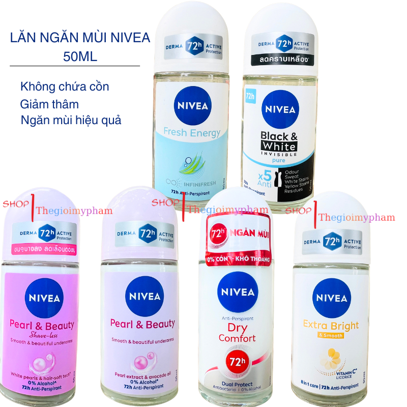 Lăn Ngăn Mùi Nivea Nữ 50ml
