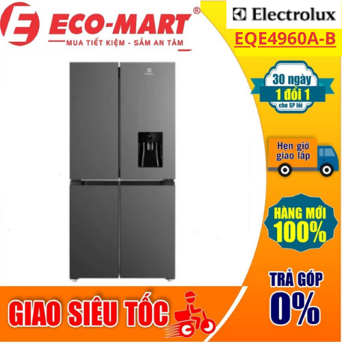 Tủ Lạnh Electrolux EQE4960A-B Inverter 492 Lít ( Tặng giao lắp đặt miễn phí)