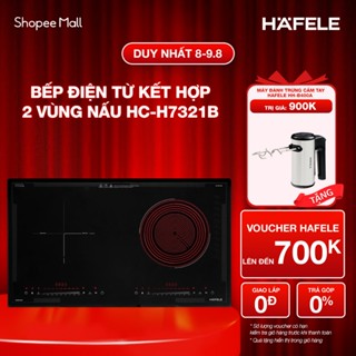 Bếp điện từ kết hợp hai vùng nấu HC-H7321B 536.61.856