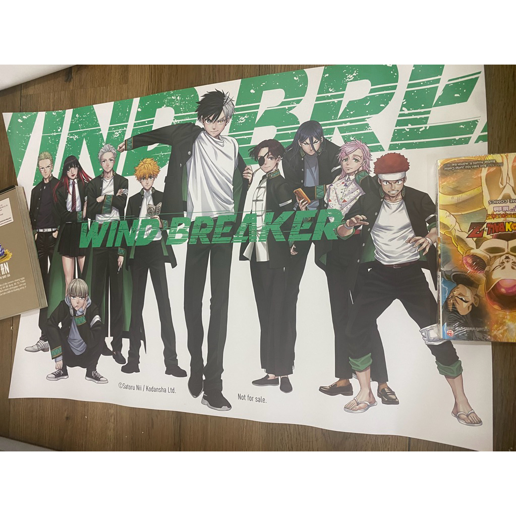 poster Wind Breaker offline fes NXB Trẻ