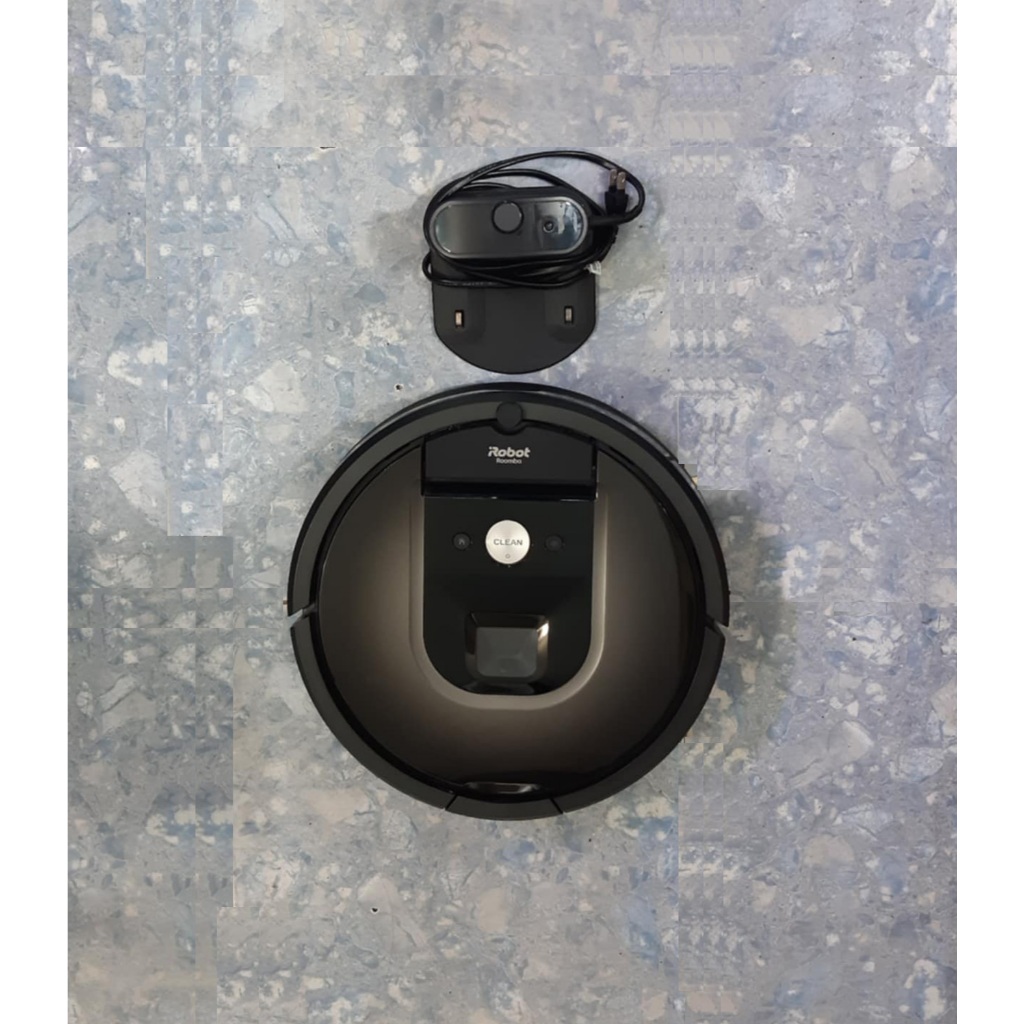 Robot hút bụi iRobot Roomba 980 gồm: Máy hút bụi + dock sạc + tường ảo TẶNG 1 chổi + 1 màng  lọc hep