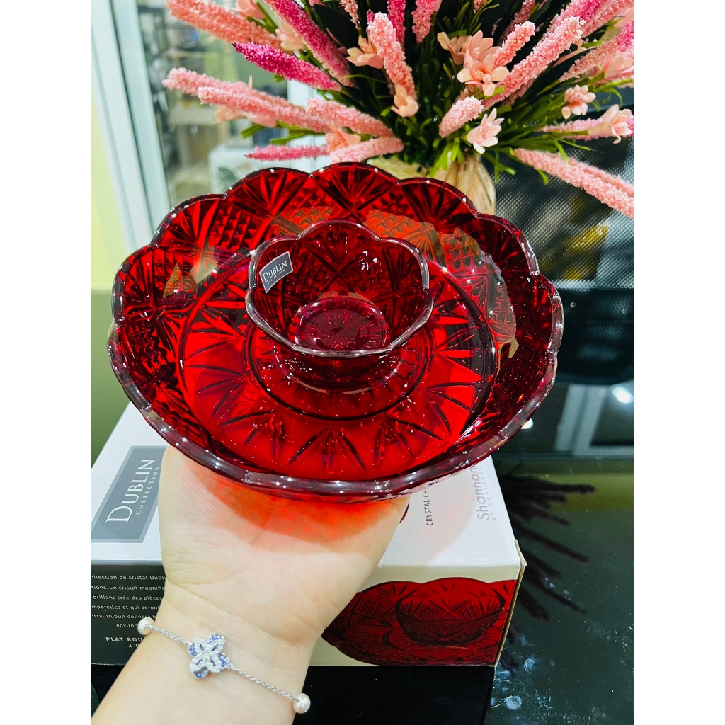 Đĩa pha Dublin kèm bát nhỏ