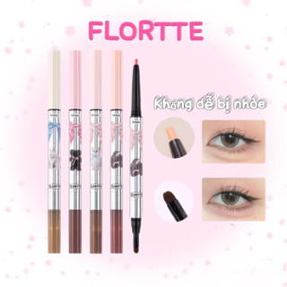 [FLORTTE] Bút kẻ bọng mắt 2 đầu Flortte Peng Peng Princess