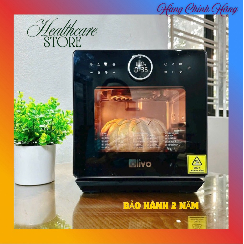[CHÍNH HÃNG] Nồi Chiên Hơi Nước Olivo SF16 Pro Phiên Bản Mới - Bảo Hành chính Hãng 24 tháng.