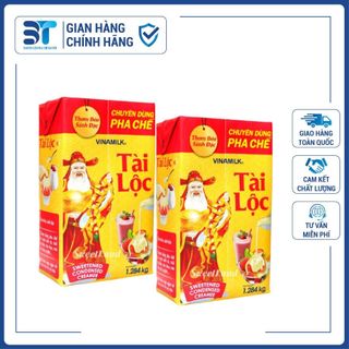 Sữa đặc Tài Lộc Vinamilk thơm béo, sánh đặc - Hộp giấy 1.284kg - Đậm vị truyền thống, chuyên dùng pha chế