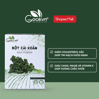  Bột cải xoăn Kale nguyên chất Goce - 45g  15 gói x 3g  ST 