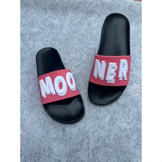  Dép quai ngang  dép nam nữ dép Mooner chữ 2 lớp đan xen về 4 màu đặc sắc 