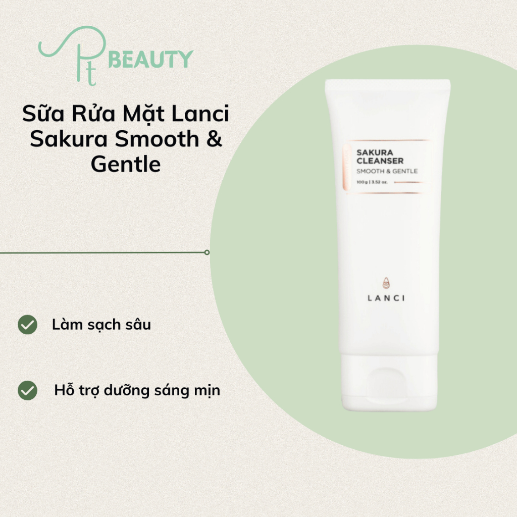Sữa Rửa Mặt Lanci Cân Bằng Độ Ẩm Cho Da 100ml