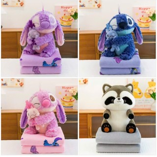  Gấu bông kèn chăn hình thú siêu đáng yêu dùng cho các bé  học sinh sinh viên  nv văn phòng  công nhân  làm quà tặng 