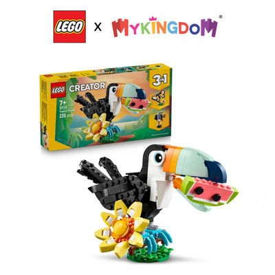 Đồ Chơi Lắp Ráp Chim Toucan LEGO CREATOR 31173 (225 Chi Tiết)