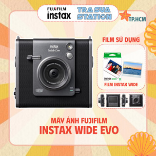 Fujifilm Instax Wide Evo - Máy chụp ảnh lấy ngay kết hợp in ảnh bằng điện thoại - BH 1 năm
