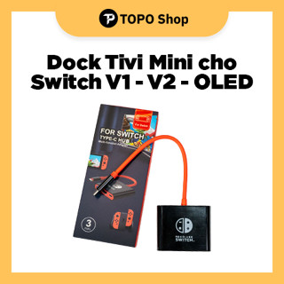  Dock Tivi Mini cho Nintendo Switch  USB-C to HDMI + PD + USB  